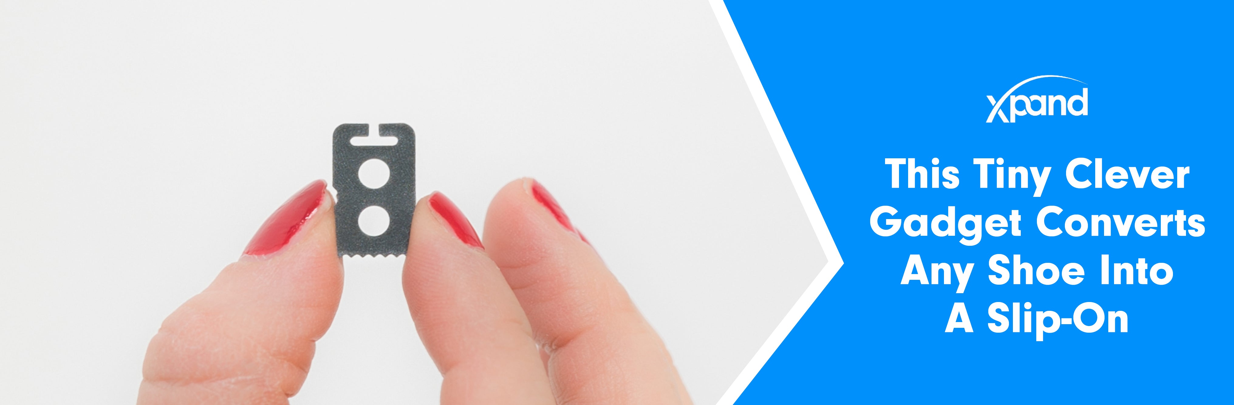 This Tiny Clever Gadget Converts Any Shoe Into a Slip-On