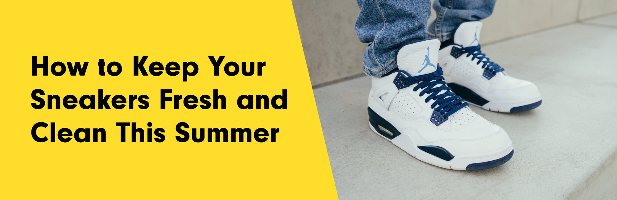 How to Keep Your Sneakers Fresh and Clean This Summer