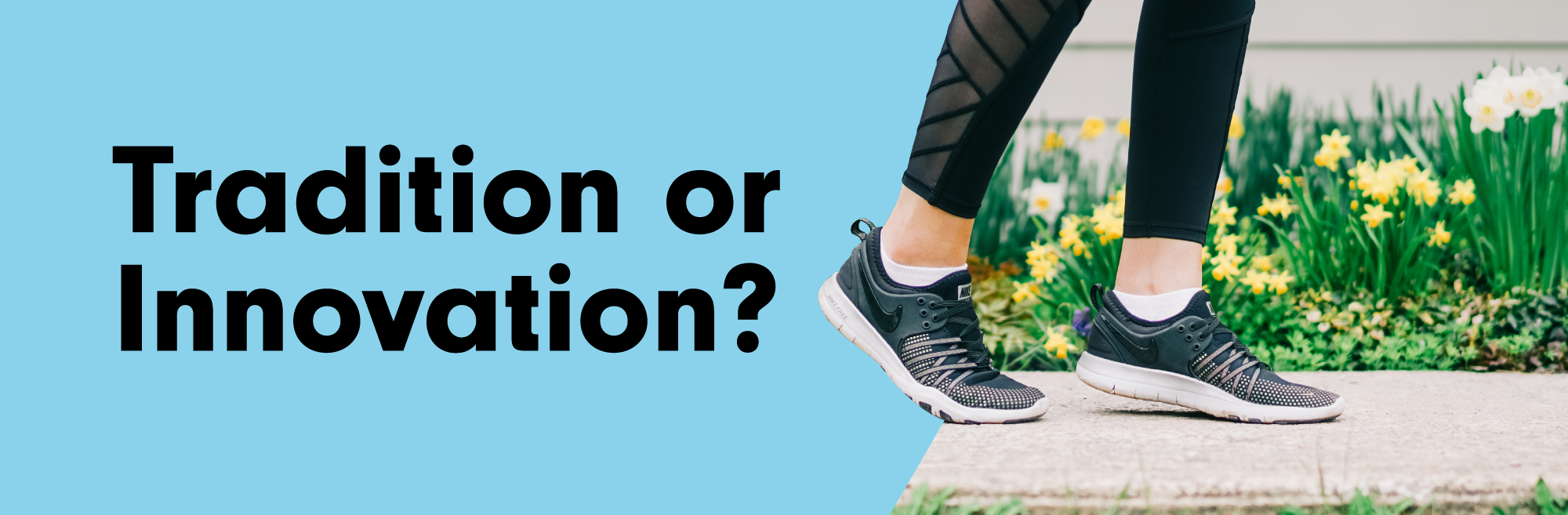 No-tie shoelaces: Tradition or Innovation?