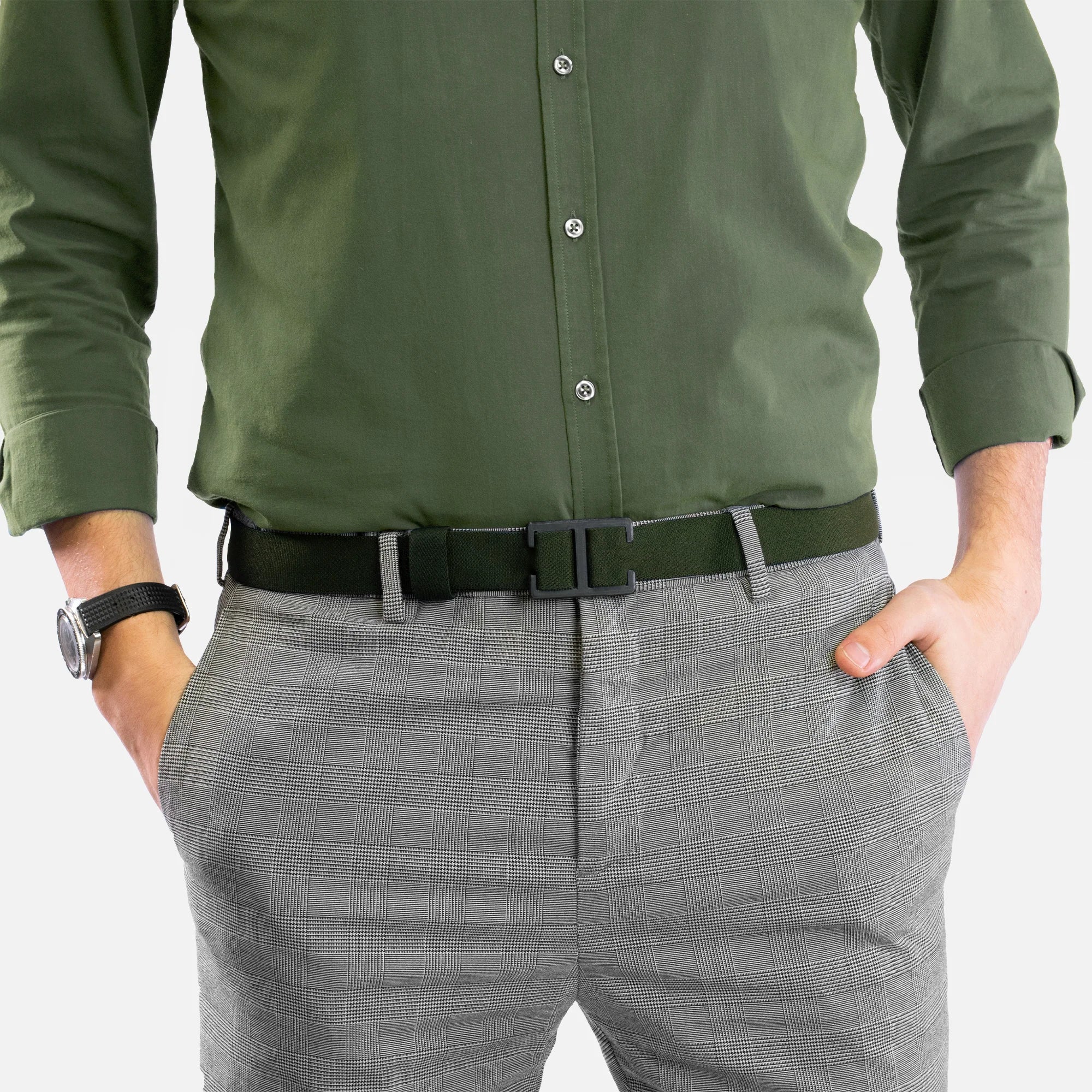 black - ivy green
