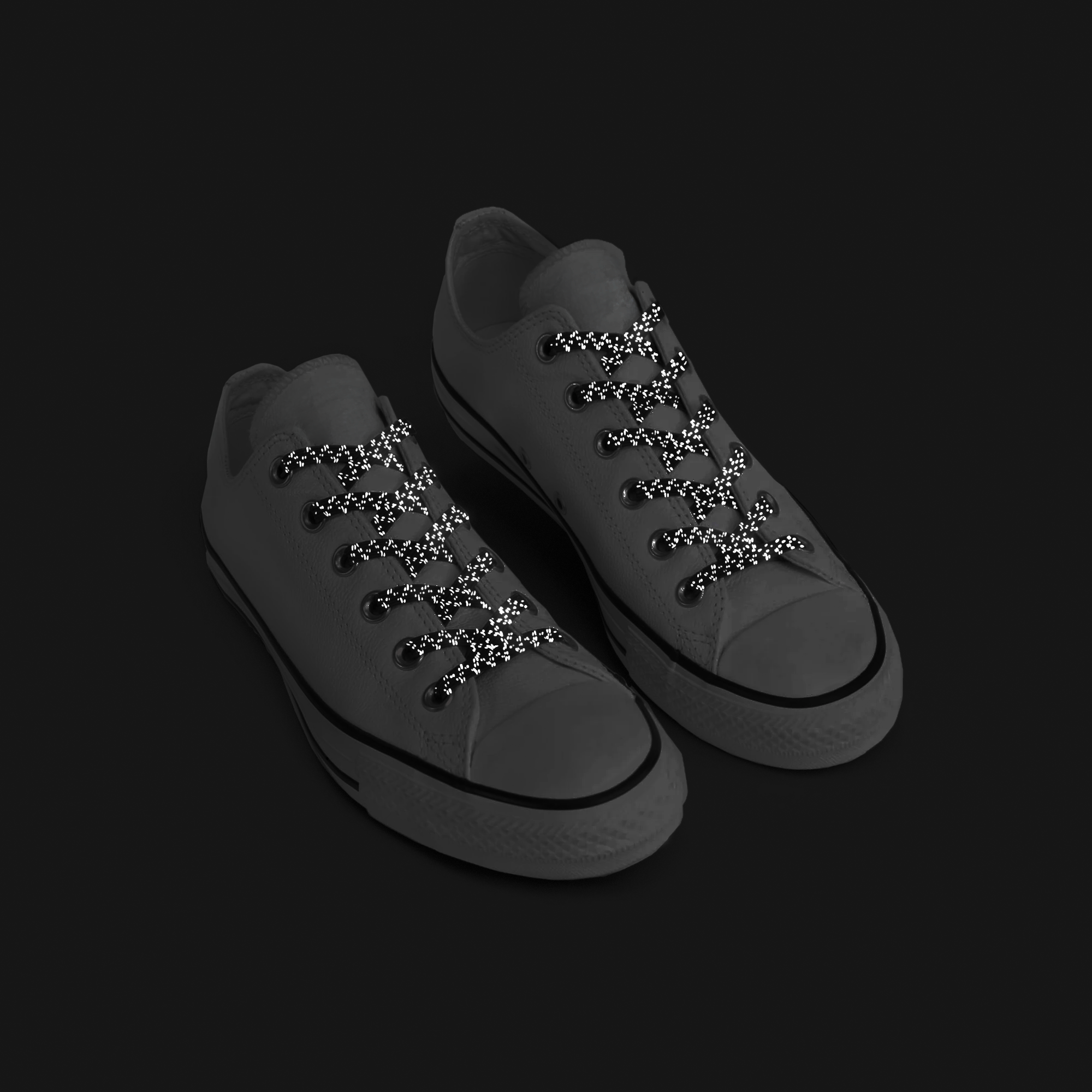 black reflective
