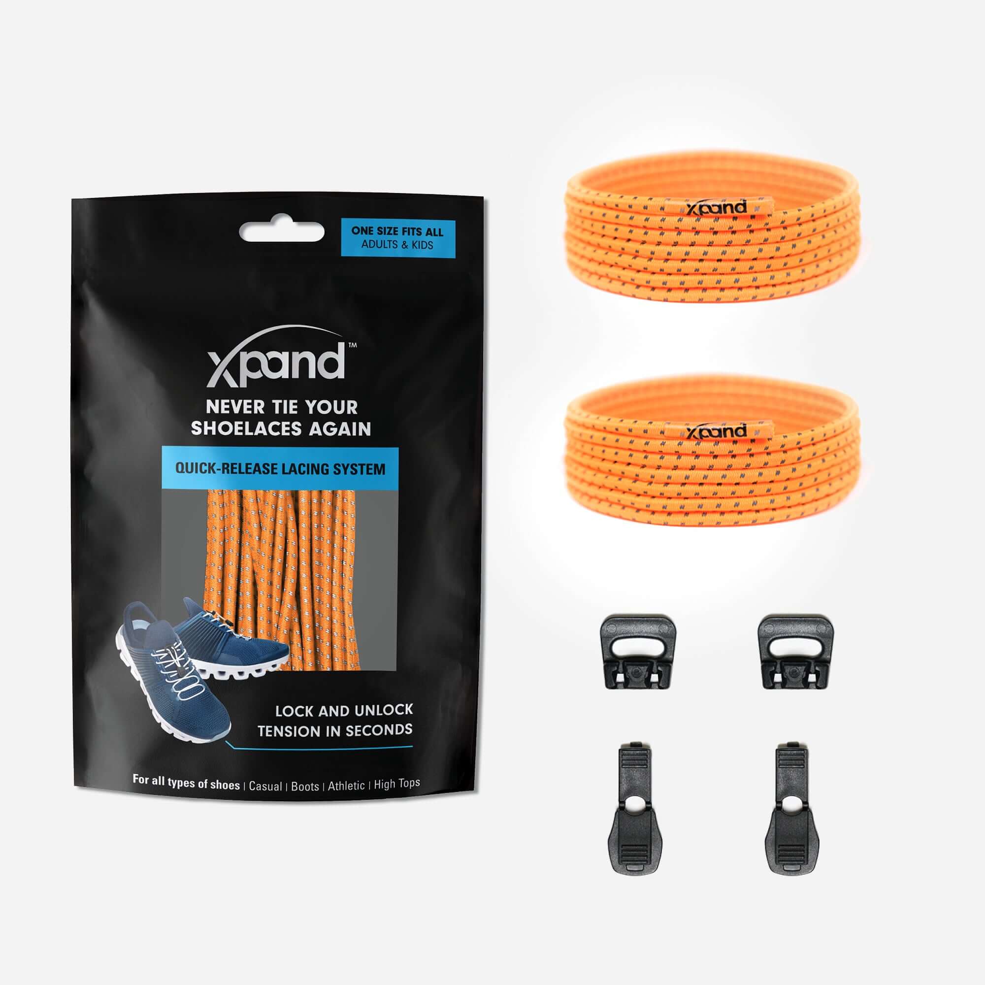 neon orange reflective