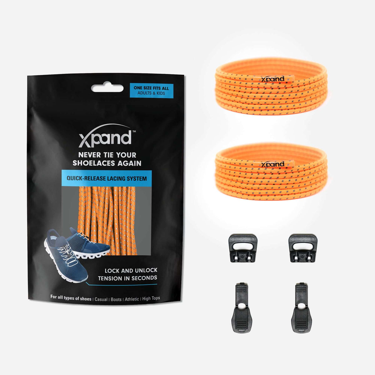 
              neon orange reflective