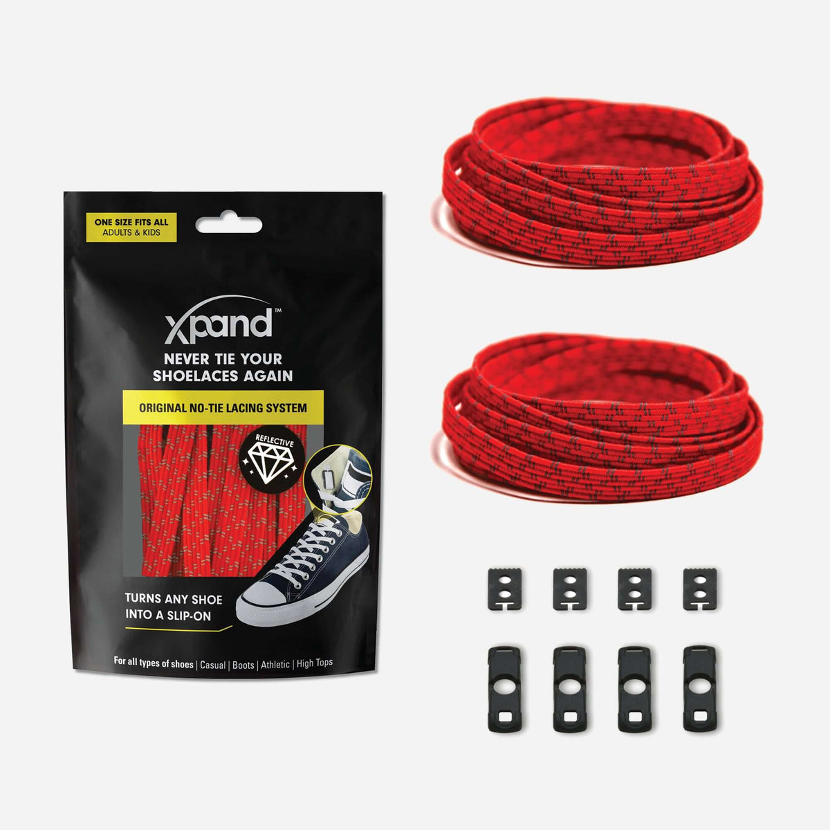 Xpand no tie shoelaces system cheap