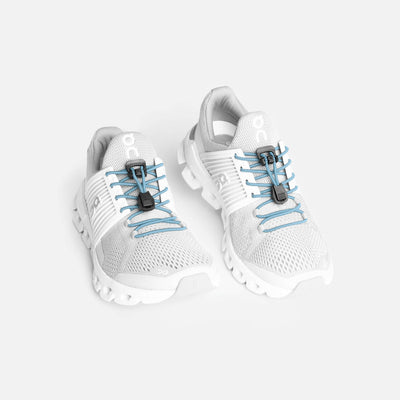 Baby Blue Cross-weave