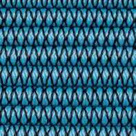 Baby Blue Cross-weave