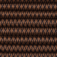 Brown Cross-weave