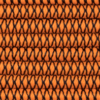 Neon Orange Cross-weave
