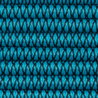 Teal Cross-weave